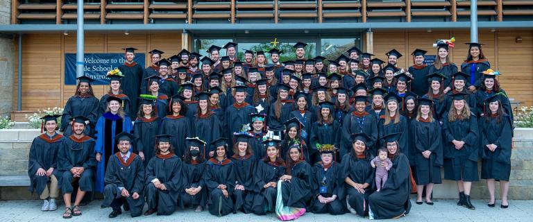 Returning graduates of the YSE classes of 2020 and 2021