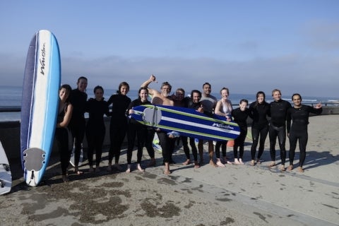 2017 Case Visit Morning Surf
