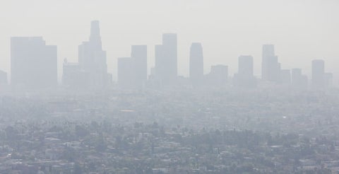air pollution la