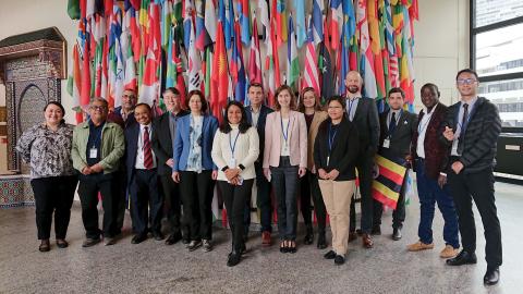 Program representatives gathered at UNIDO in Vienna
