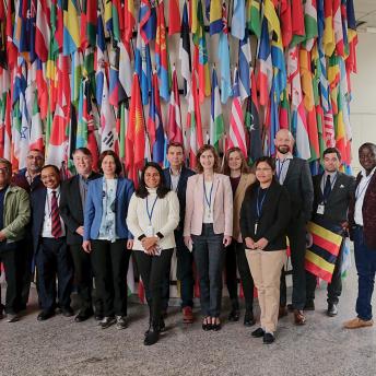 Program representatives gathered at UNIDO in Vienna