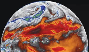 Global map of atmospheric conditions