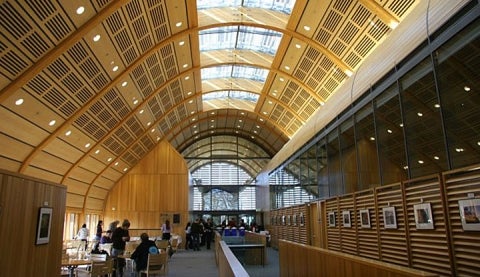 kroon hall interior