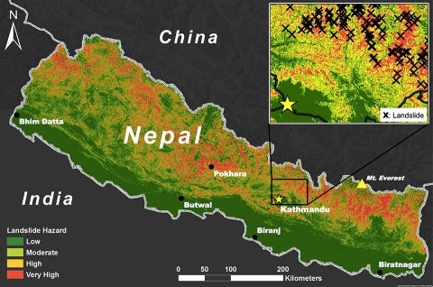 Nepal Hazard Map