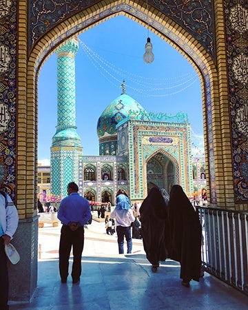 Scene from Tehran