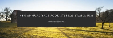 yale food symposium