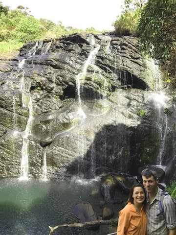 sri lanka blog hill country waterfall