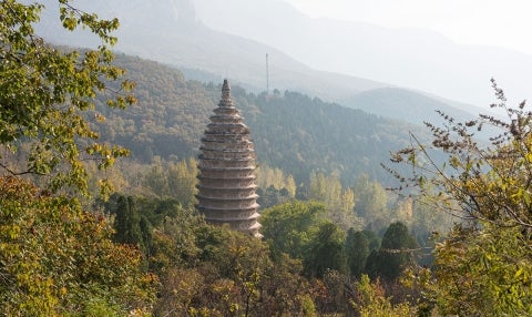 songyue pagoda dengfeng henan china